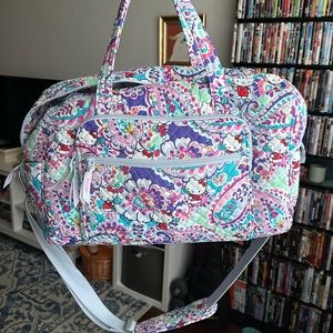 Vera Bradley Hello Kitty Paisley Large Travel Duffle Bag